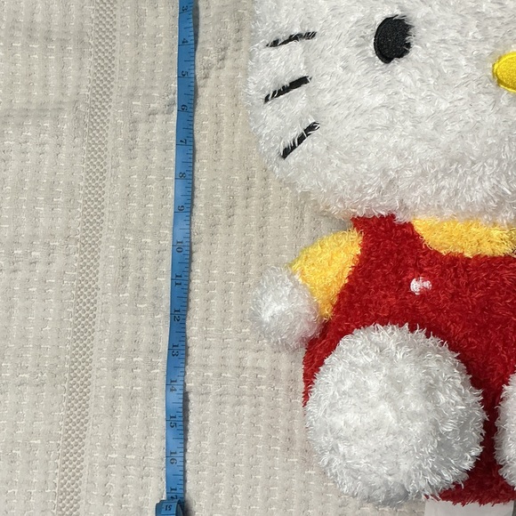 Sanrio hello kitty fuzzy red dress plush pillow buddy . New without tags - Picture 4 of 12